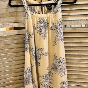 Torrid sheer scoop neck sleeveless long tank